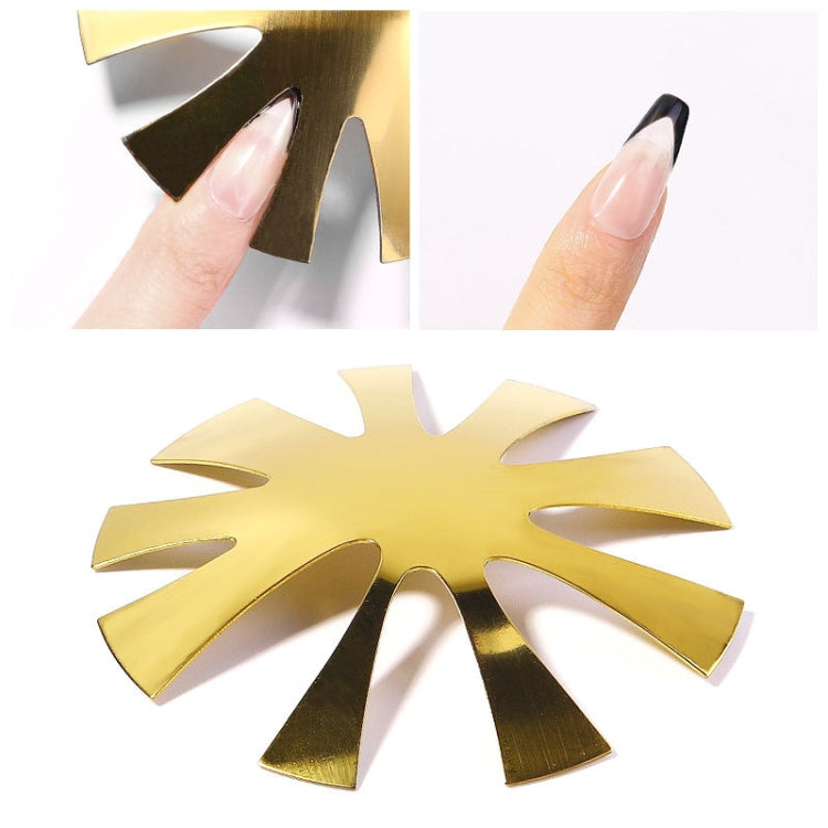 Nail Art Tool Crystal Nail Making Plastic Steel Plate Model, Specification: Gold - Nail Art Equipment by PMC Jewellery | Online Shopping South Africa | PMC Jewellery | Buy Now Pay Later Mobicred