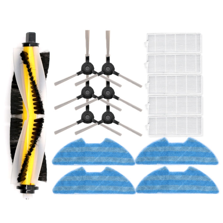 Sweeper Accessories For Proscenic 811GB 911S, Specification： 1 Main Brush+3 Pair Side Brush+5 Filter+4 Rags - For Proscenic Accessories by PMC Jewellery | Online Shopping South Africa | PMC Jewellery | Buy Now Pay Later Mobicred