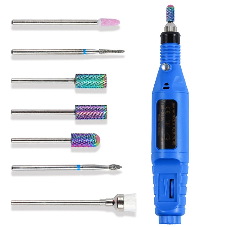 Ceramic Tungsten Steel Alloy Nail Strip Tool Set Grinding Machine Grinding Brush Polishing Tool, Color Classification: DH02 - Grinding Tools & Accessories by PMC Jewellery | Online Shopping South Africa | PMC Jewellery | Buy Now Pay Later Mobicred