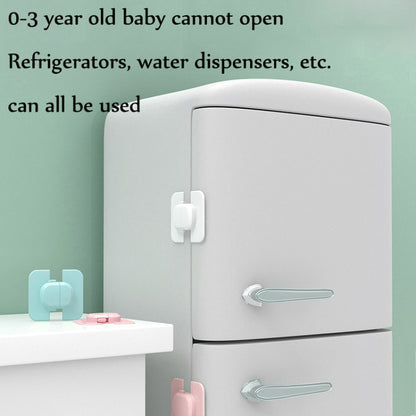 5 PCS Baby Refrigerator Water Dispenser Safety Lock Baby Safety Products(White) - Safety Equipment by PMC Jewellery | Online Shopping South Africa | PMC Jewellery