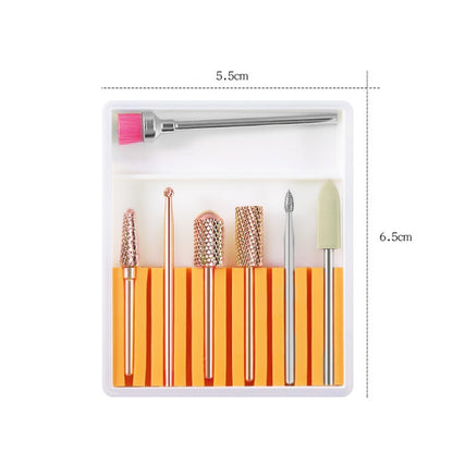 Nail Art Ceramic Tungsten Steel Alloy Grinding Heads Set Grinder Polishing Tool, Color Classification: GH-05 - Grinding Tools & Accessories by PMC Jewellery | Online Shopping South Africa | PMC Jewellery | Buy Now Pay Later Mobicred