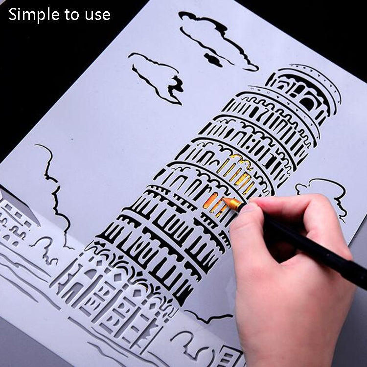 5 Taj Mahal Construction Series Painting Template Theme City A4 Label Template - Art Supplies by PMC TechLife | Online Shopping South Africa | PMC TechLife | Buy Now Pay Later Mobicred