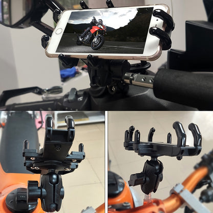 N-STAR Motorcycle Bicycle Composite Version Of Mobile Phone Bracket Multifunctional Accessories Lightweight Riding Equipment(Small Horseshoe) - Holders by N-STAR | Online Shopping South Africa | PMC Jewellery | Buy Now Pay Later Mobicred