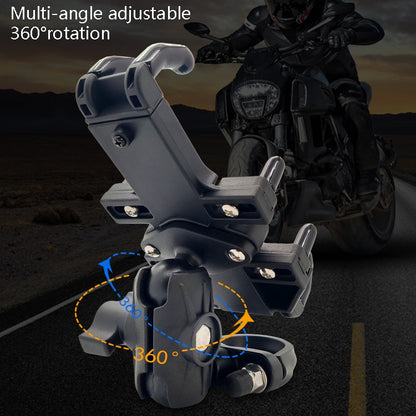 N-STAR Motorcycle Bicycle Composite Version Of Mobile Phone Bracket Multifunctional Accessories Lightweight Riding Equipment(T-shaped Ball Head) - Holders by N-STAR | Online Shopping South Africa | PMC Jewellery | Buy Now Pay Later Mobicred