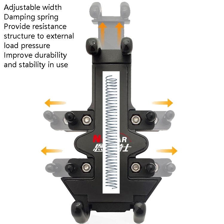 N-STAR Motorcycle Bicycle Composite Version Of Mobile Phone Bracket Multifunctional Accessories Lightweight Riding Equipment(Thin Rod Ball Head) - Holders by N-STAR | Online Shopping South Africa | PMC Jewellery | Buy Now Pay Later Mobicred