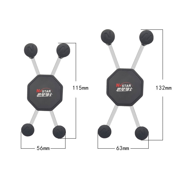 N-STAR N002 Motorcycle Bicycle Mobile Phone Bracket Riding Equipment(Small Long Ball Head) - free shipping - PMC TechLife - Order now!