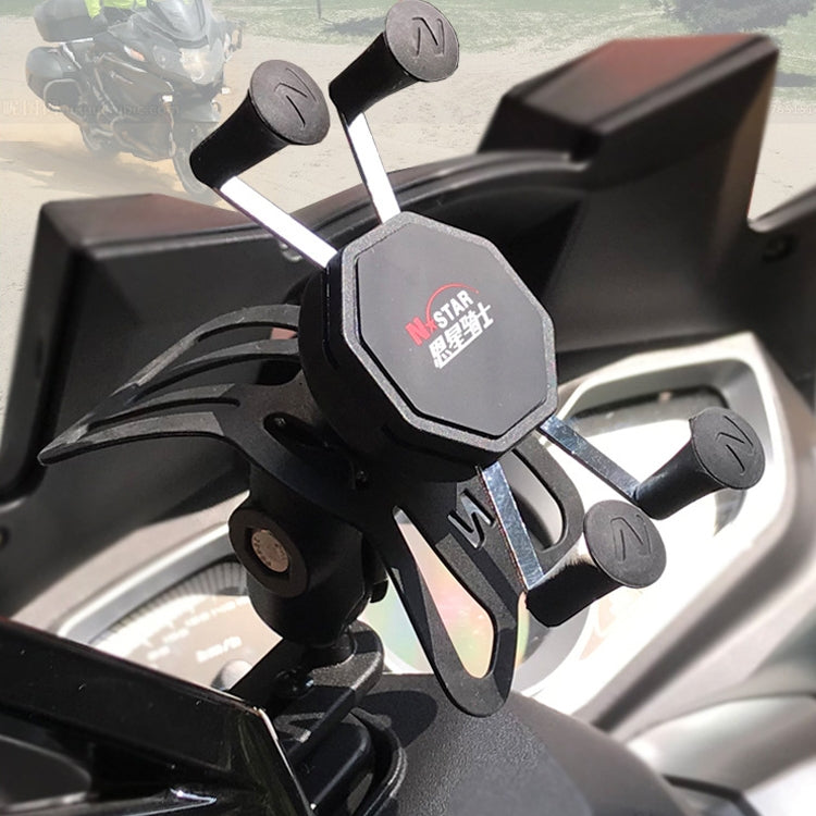 N-STAR N002 Motorcycle Bicycle Mobile Phone Bracket Riding Equipment(Large T Head) - Holders by N-STAR | Online Shopping South Africa | PMC Jewellery | Buy Now Pay Later Mobicred