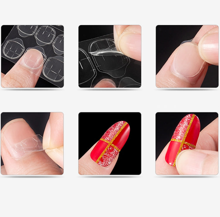 Manicure Tool  Set Fingernails Word Cut Set, Specification: Transparent French Large Set - free shipping - PMC Jewellery - Order now!