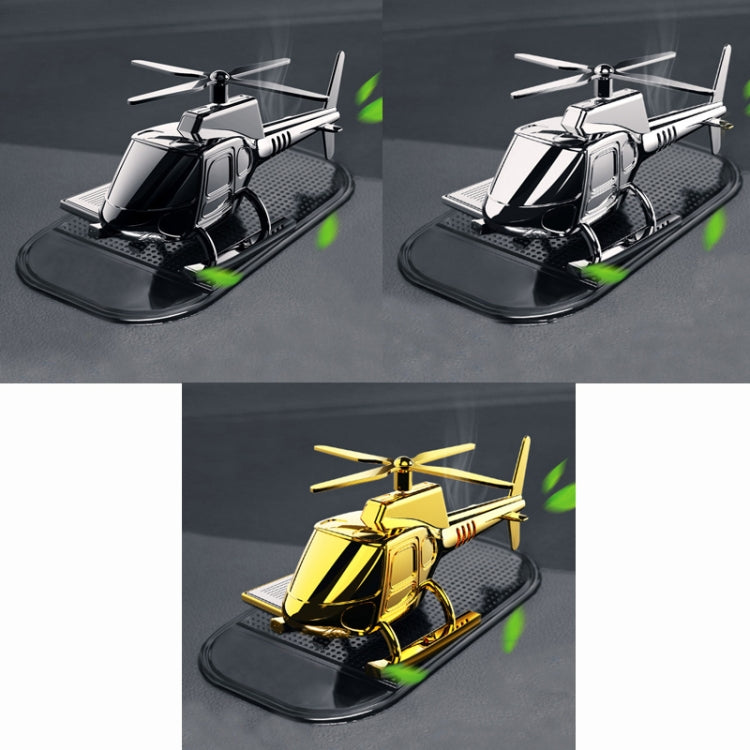 In-Car Odor-Removing Decorations Car-Mounted Helicopter-Shaped Aromatherapy Decoration Products Specification： Silver/5 Aromatherapy Core - Air Freshener by PMC Jewellery | Online Shopping South Africa | PMC Jewellery | Buy Now Pay Later Mobicred