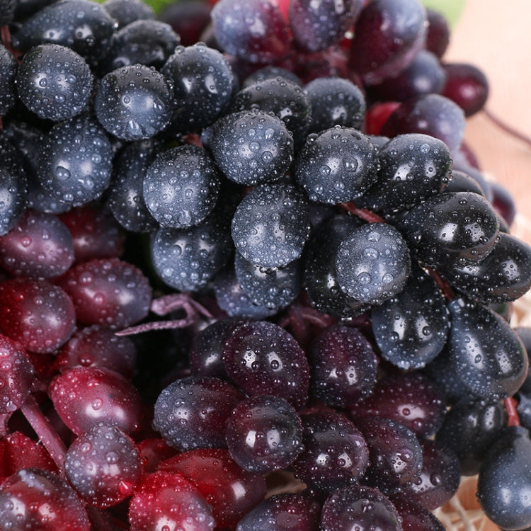 4 Bunches 60 Red Grapes Simulation Fruit Simulation Grapes PVC with Cream Grape Shoot Props - free shipping - PMC TechLife - Order now!
