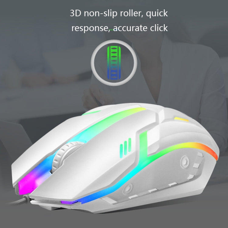 LIMEIDE GTX300 104 Keys Retro Round Key Cap USB Wired Mouse Keyboard, Cable Length: 1.4m, Colour: Punk Set Black - Wired Keyboard by LIMEIDE | Online Shopping South Africa | PMC TechLife | Buy Now Pay Later Mobicred