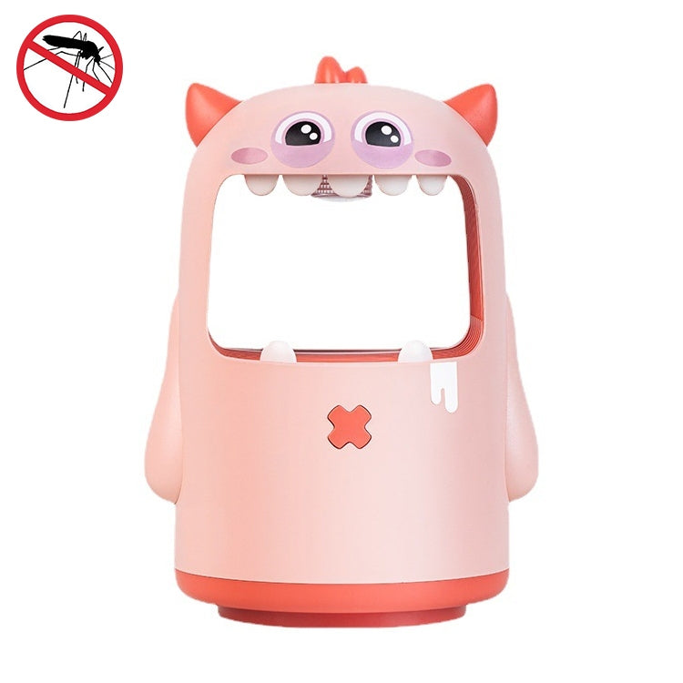 Small Monster Mosquito Lamp USB Photocatalyst Home Bedroom Physics Mosquito Repellent(Pink) - Repellents by PMC Jewellery | Online Shopping South Africa | PMC Jewellery | Buy Now Pay Later Mobicred