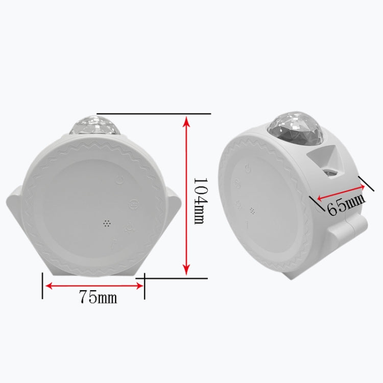 SC511 3 In 1 Watermark Starry Sky Projector Graffiti Smart Atmosphere Night Light, Light color: White Ordinary - Night Lights by PMc TechLife | Online Shopping South Africa | PMc TechLife | Buy Now Pay Later Mobicred