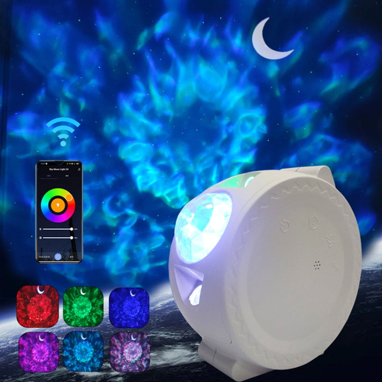 SC511 3 In 1 Watermark Starry Sky Projector Graffiti Smart Atmosphere Night Light, Light color: White Ordinary - Night Lights by PMc TechLife | Online Shopping South Africa | PMc TechLife | Buy Now Pay Later Mobicred