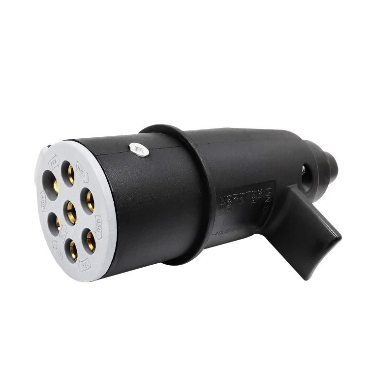 VP270ES 24V 7P Socket Trailer Signal Transmission Connector EU Plug - Terminal connectors by PMC TechLife | Online Shopping South Africa | PMC TechLife | Buy Now Pay Later Mobicred