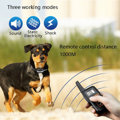 PaiPaitek PD529 Remote Control Dog Training Device Voice Control Anti-Barking Device Dog Training Device(Black) - Training Aids by PaiPaitek | Online Shopping South Africa | PMC Jewellery | Buy Now Pay Later Mobicred