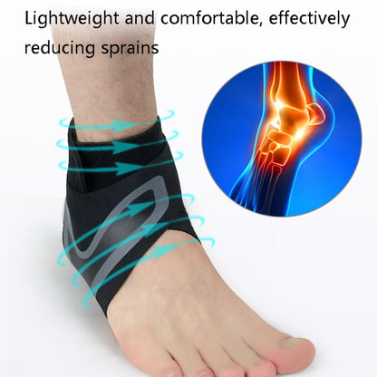 Sports Compression Anti-Sprain Ankle Guard Outdoor Basketball Football Climbing Protective Gear, Specification: XL, Right Foot (Black Blue) - Sports Safety by PMC Jewellery | Online Shopping South Africa | PMC Jewellery