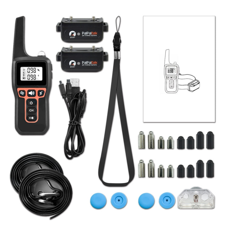 PaiPaitek PD529-2 Remote Training Dog Device Pet Training Supplies Anti-Barking Training Equipment - free shipping - PMC TechLife - Order now!