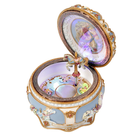 Luminous Carousel Music Box Creative Birthday Lover Gift, Music Shipped Randomly - Music Box by PMC Jewellery | Online Shopping South Africa | PMC Jewellery