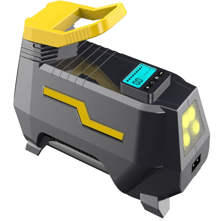 Multifunctional Vehicle-Mounted High-Power Digital Display LED Lighting Air Pump, Specification: Car 12V Digital - Inflatable Pump by PMC TechLife | Online Shopping South Africa | PMC TechLife