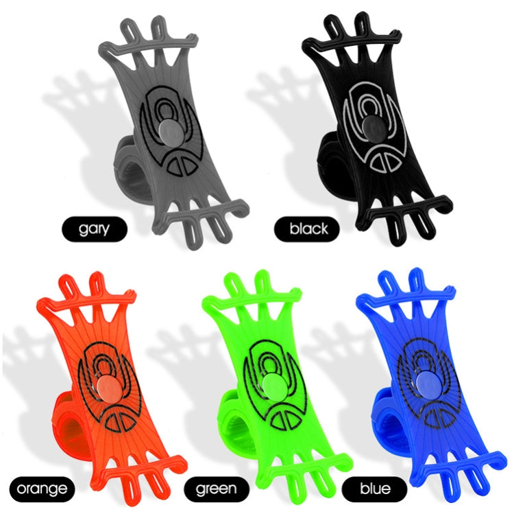 Multifunctional Silicone Bicycle Mobile Phone Holder Motorcycle Riding Navigation Fixed Bracket(Green) - Holders by PMC TechLife | Online Shopping South Africa | PMC TechLife | Buy Now Pay Later Mobicred