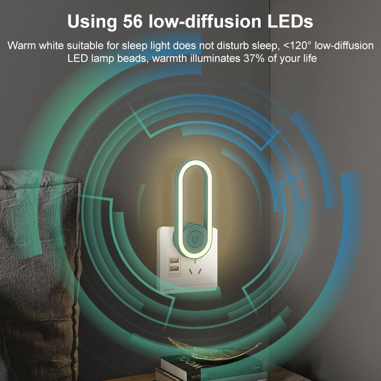 TS-06-13 Ultrasonic Mosquito Repellent Electronic Night Light Mosquito Repellent US Plug(White) - Repellents by PMC TechLife | Online Shopping South Africa | PMC TechLife | Buy Now Pay Later Mobicred