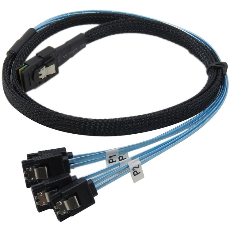 Mini SAS 36Pin SFF 8087 To 4 X 7P SATA Server ,Cable Length: 50cm - eSATA & SATA & IDE by PMC Jewellery | Online Shopping South Africa | PMC Jewellery