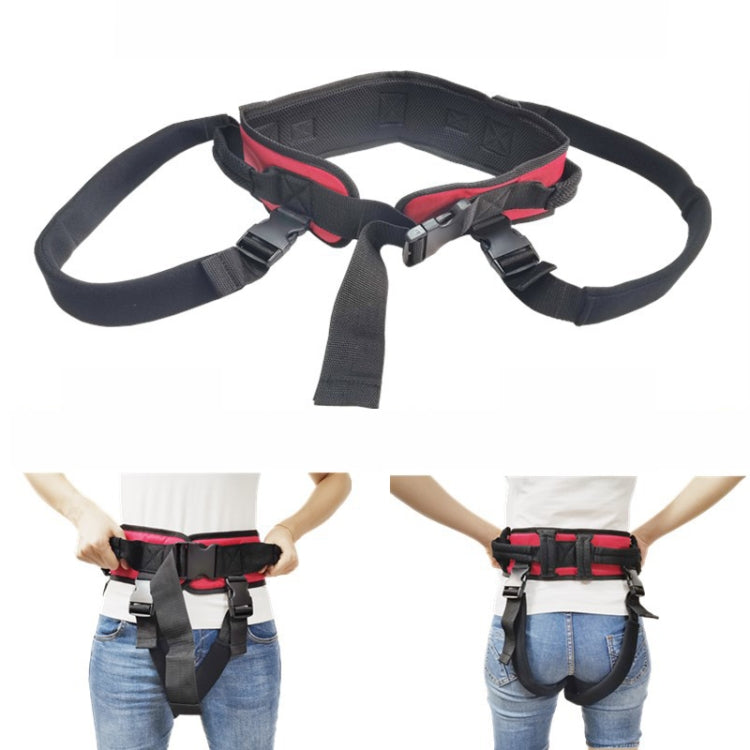 Adult Toddler Belt Anti-Fall Get Up And Shift Belt, Specification: XL(Red Black) - free shipping - PMC TechLife - Order now!