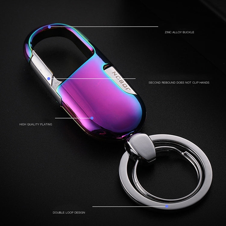 JOBON ZB-176 Car Keychain Men Waist Hanging Key Chain Pendant(Colorful) - Key Rings by JOBON | Online Shopping South Africa | PMC Jewellery | Buy Now Pay Later Mobicred