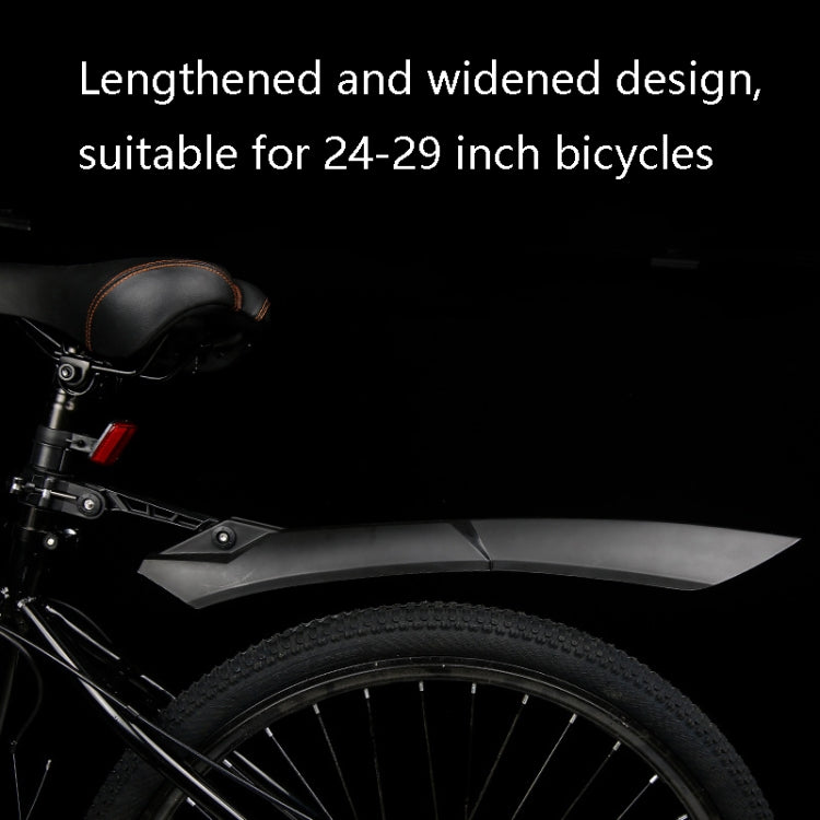 NC001 Bicycle Fender Mountain Bike Widening Blasting Board(Black) - Mudguards by PMc TechLife | Online Shopping South Africa | PMc TechLife | Buy Now Pay Later Mobicred