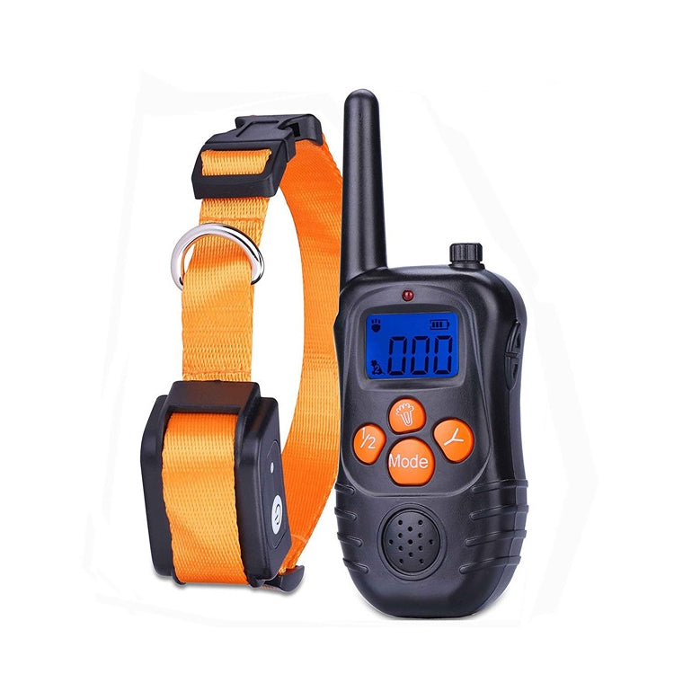 998DC Bark Stopper Remote Control Electric Shock Collar Dog Training Device, UK Plug - Training Aids by PMC TechLife | Online Shopping South Africa | PMC TechLife | Buy Now Pay Later Mobicred
