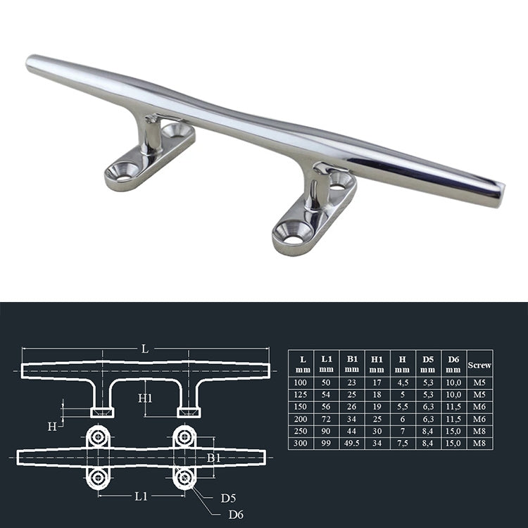 Light Round Cable Bolt 316 Stainless Steel Clevis Cable Bolt, Specification: 150mm 6inch - Marine Accessories & Parts by PMC TechLife | Online Shopping South Africa | PMC TechLife | Buy Now Pay Later Mobicred