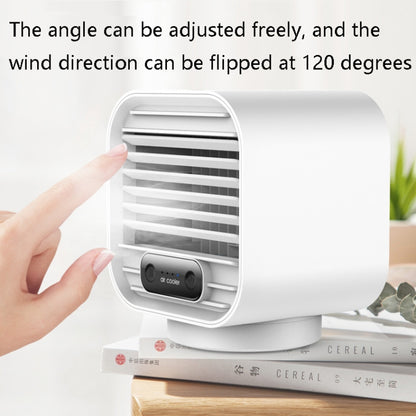 Desktop Cooling Fan USB Portable Office Cold Air Conditioning Fan, Colour: M302 Ivory White - Electric Fans by PMC Jewellery | Online Shopping South Africa | PMC Jewellery | Buy Now Pay Later Mobicred