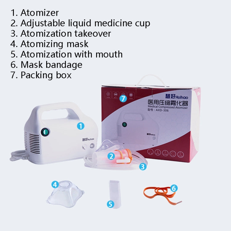 Huihao Children Home Atomization Machine Small Compressed Atomizer CN Plug - free shipping - PMC TechLife - Order now!