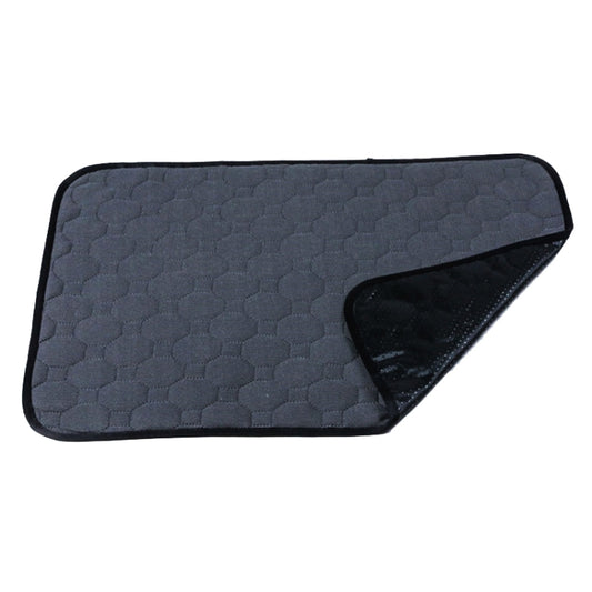 2 PCS 50x40cm Car Pet Injection Pad Waterproof Pad Cat Dog Sofa Waterproof Diapholic Carpet Water Absorbing Pad(Gray) - Seat Accessories by PMC Jewellery | Online Shopping South Africa | PMC Jewellery | Buy Now Pay Later Mobicred