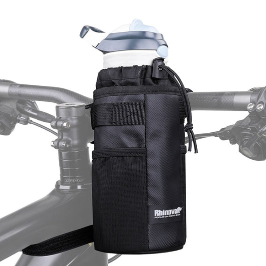 Rhinowalk RK9100B Riding Insulation Water Bottle Bag Portable Bicycle Kettle Tool Package(Black) - Bicycle Bags by Rhinowalk | Online Shopping South Africa | PMC Jewellery | Buy Now Pay Later Mobicred