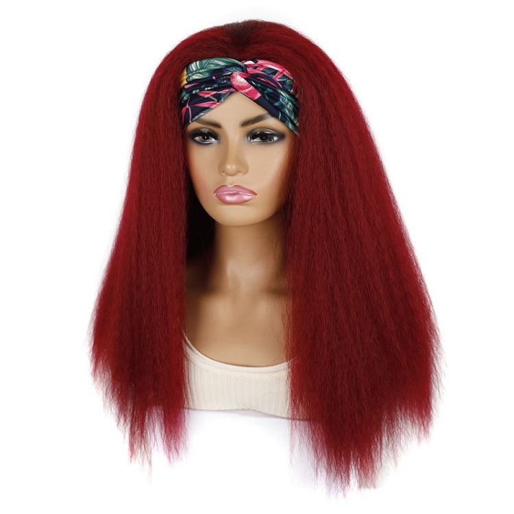 Turban Headband Corn Beard Long Hair Wig Headgear, Color Classification: BUG # XC - free shipping - PMC TechLife - Order now!