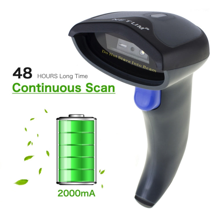 NETUM High-Precision Barcode QR Code Scanner, Model: Wireless - free shipping - PMC TechLife - Order now!