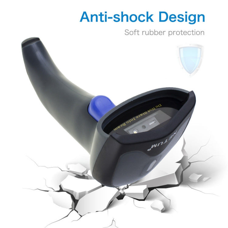NETUM High-Precision Barcode QR Code Scanner, Model: Wireless - free shipping - PMC TechLife - Order now!