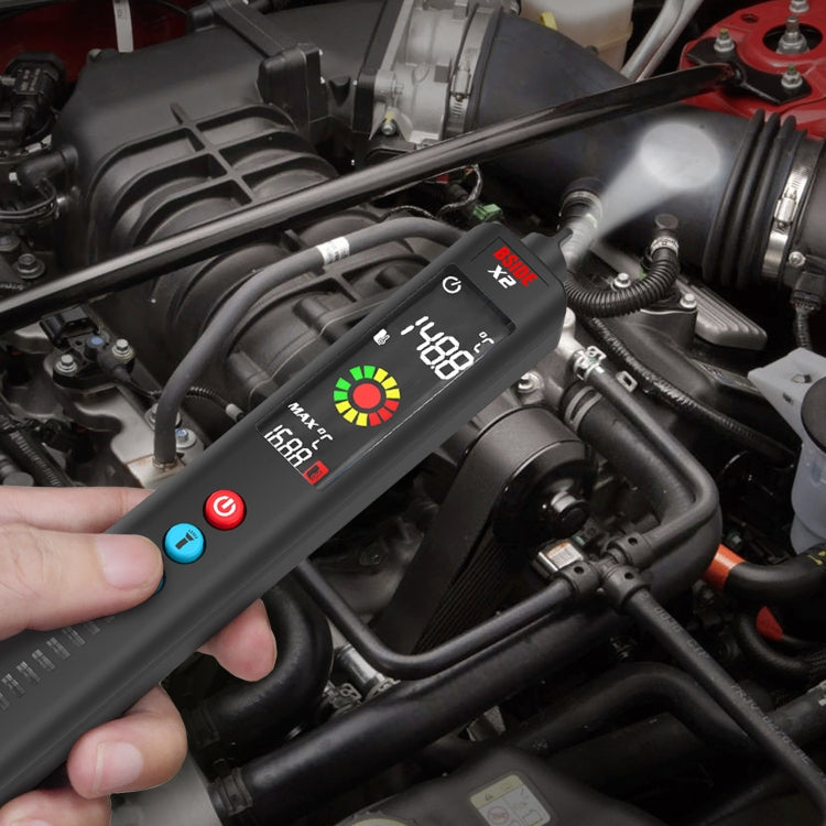 BSIDE X2 Three-Mode Smart Multimeter Electric Pen Infrared Thermometer with Flashlight Lighting - free shipping - PMC Jewellery - Order now!