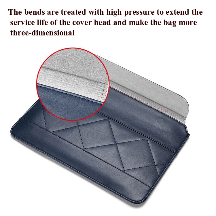 Microfiber Leather Thin And Light Notebook Liner Bag Computer Bag, Applicable Model: 13-14 inch(Gray) - free shipping - PMC Jewellery - Order now!