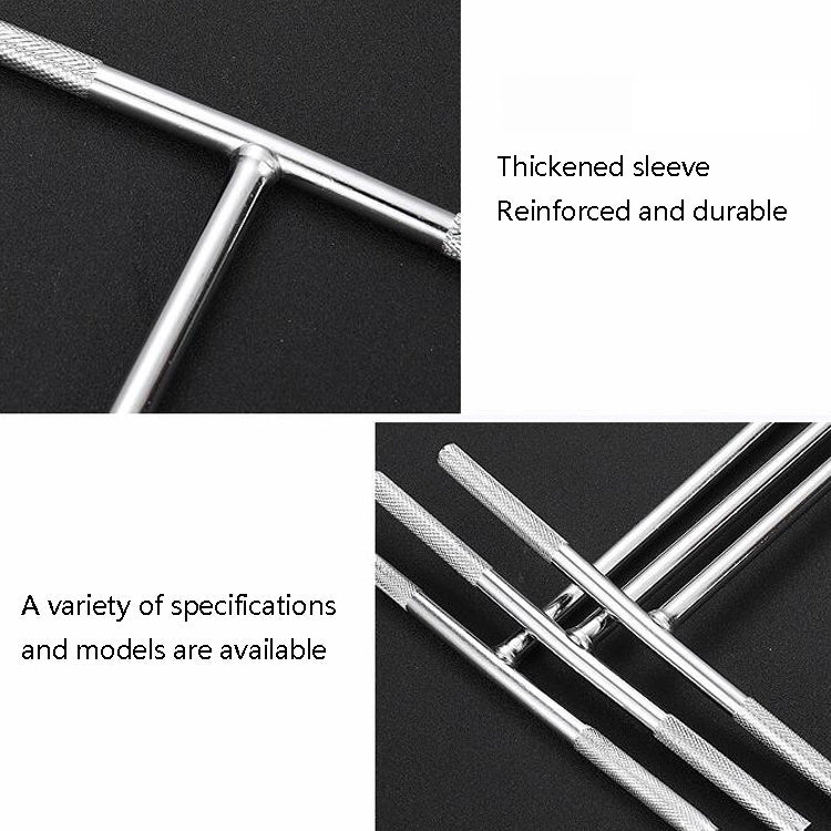 T-Wrench Car Assembly Repair Sleeve Wrench Hexagon Lengthening Socket, Specification: 8mm - Hand Tool Sets by PMC TechLife | Online Shopping South Africa | PMC TechLife | Buy Now Pay Later Mobicred