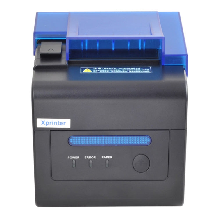 Xprinter XP-C300H 80mm Sound And Light Alarm Store Cashier Rreceipt Thermal Printer, Spec: USB+COM+LAN(UK Plug) - Receipt Printers by Xprinter | Online Shopping South Africa | PMC TechLife | Buy Now Pay Later Mobicred