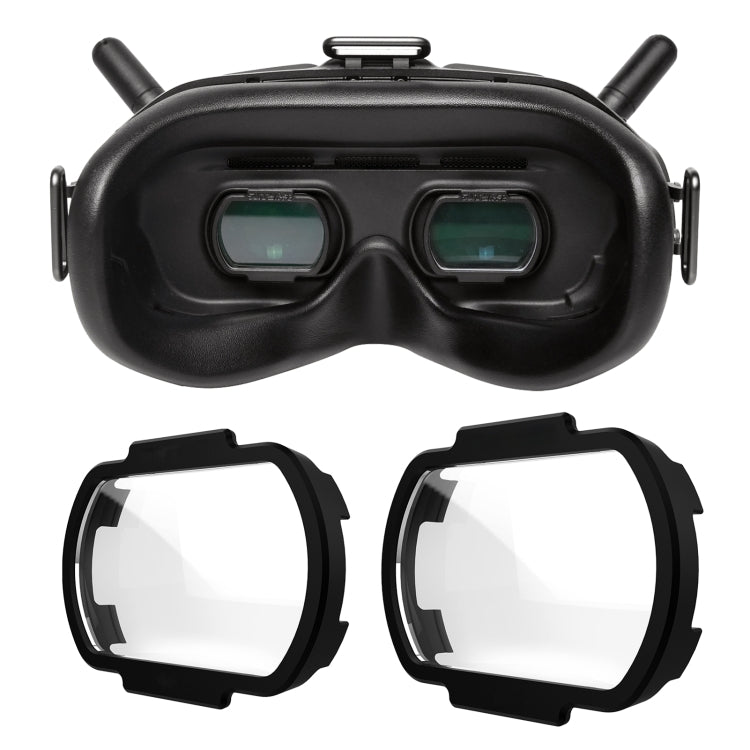 Sunnylife FV-Q9334 2 PCS Myopia Lens Nearsighted Corrective Aspherical Lens for DJI FPV Goggles V2, Colour: 200 Degree - Lens Accessories by Sunnylife | Online Shopping South Africa | PMC Jewellery | Buy Now Pay Later Mobicred