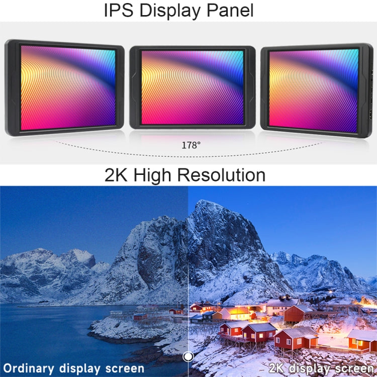 Waveshare 8 Inch 2K IPS 1536×2048 Optical Bonding Toughened Glass Panel Touch Display, Plug:US Plug - Modules Expansions Accessories by PMC Jewellery | Online Shopping South Africa | PMC Jewellery | Buy Now Pay Later Mobicred