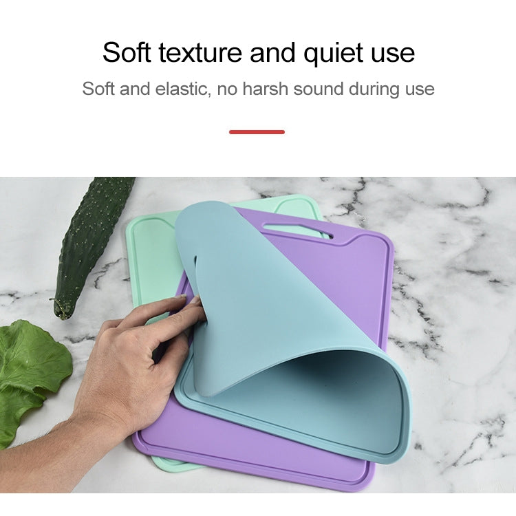 Silicone Anti-mildew And Heat-resistant Vegetable Cutting Board For Household Kitchen(Green) - Cutting Boards by PMC TechLife | Online Shopping South Africa | PMC TechLife