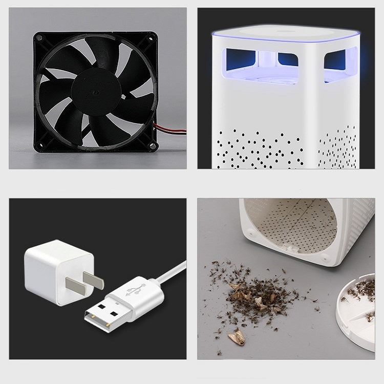 Household Mute Inhalation Photocatalyst USB Physical Mosquito Killer Small A- Black(USB) - Repellents by PMC TechLife | Online Shopping South Africa | PMC TechLife | Buy Now Pay Later Mobicred