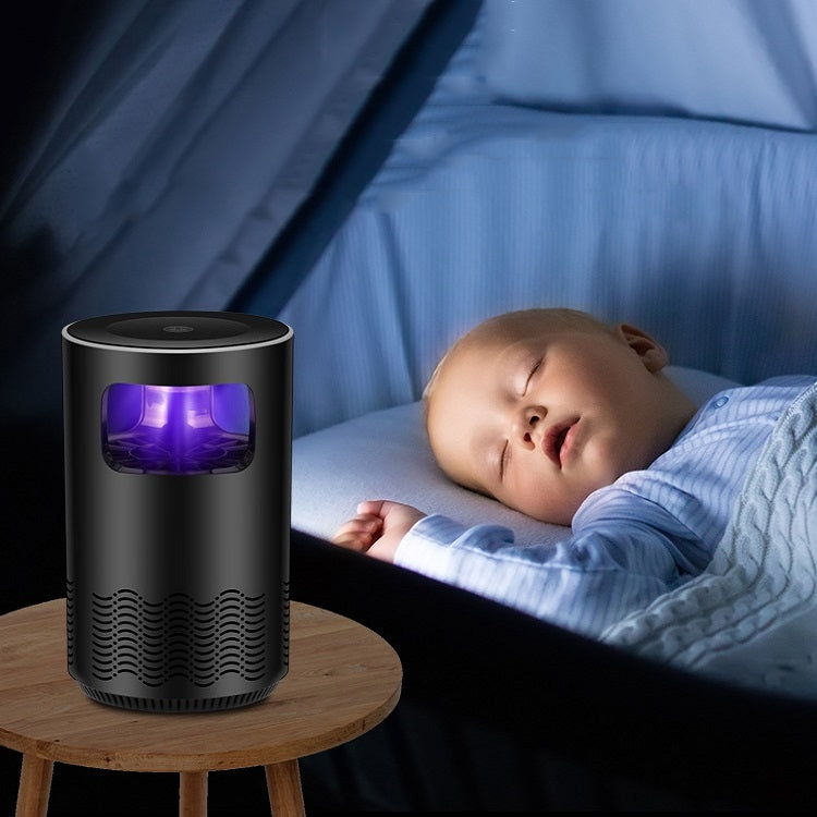 Household Mute Inhalation Photocatalyst USB Physical Mosquito Killer Small Q-Black(USB Direct) - Repellents by PMC TechLife | Online Shopping South Africa | PMC TechLife | Buy Now Pay Later Mobicred