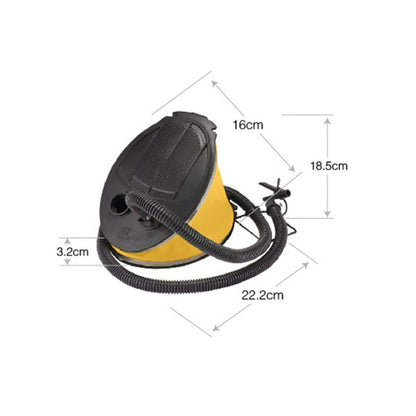 3L Foot Pump Foot-Operated Inflatable Pump for Inflatable Bed / Swimming Ring / Kayak(Yellow) - Marine Accessories & Parts by PMC Jewellery | Online Shopping South Africa | PMC Jewellery | Buy Now Pay Later Mobicred