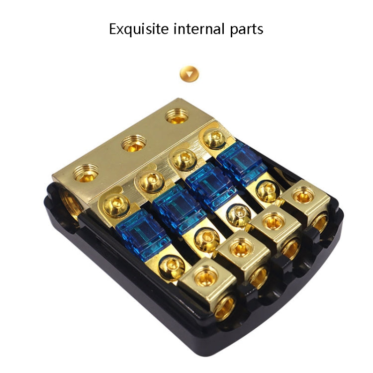 Car Audio Modification Fuse Holder Fuse Liner Fuse Splitter, Specification: 1 In 3 Out - Fuse by PMC TechLife | Online Shopping South Africa | PMC TechLife | Buy Now Pay Later Mobicred